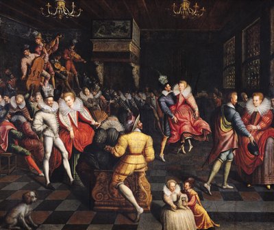 Ball at the Court of Valois by French School